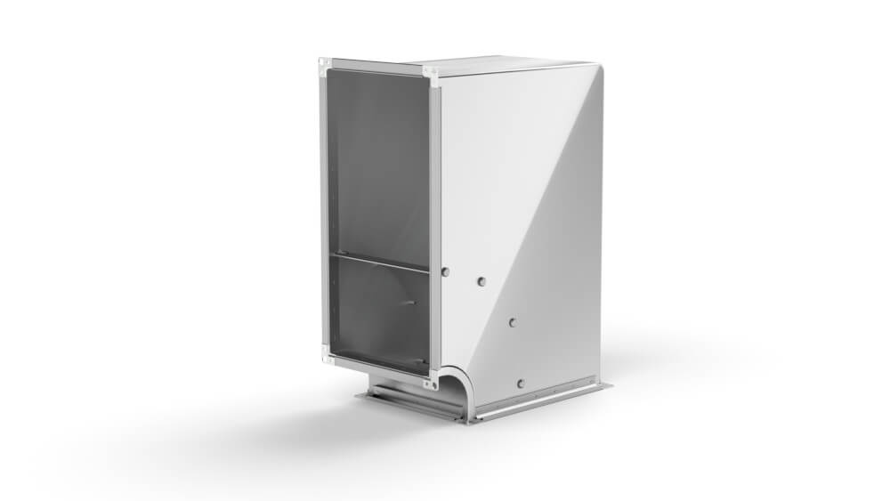 Kolano asymetryczne prostokątne - WA